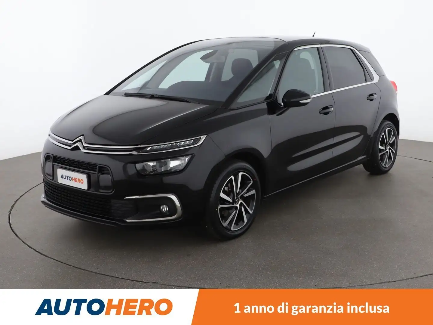 Citroen C4 Picasso 1.6 Blue-HDi Feel Zwart - 1