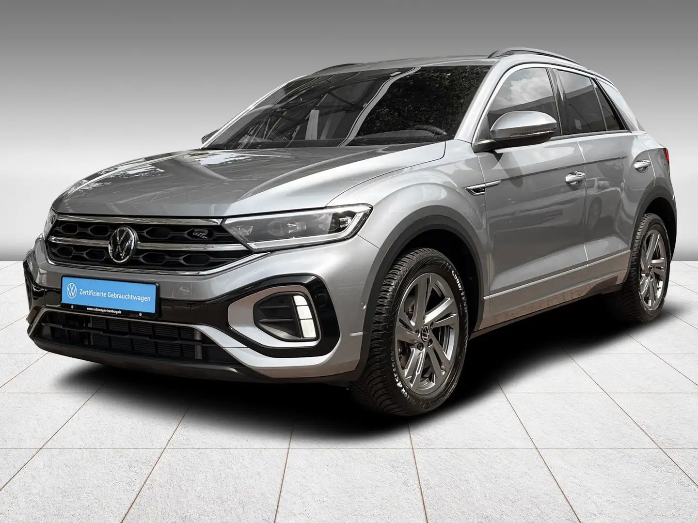 Volkswagen T-Roc 1.5 TSI R-Line DSG Navi Kamera Sitzheizung Silber - 2