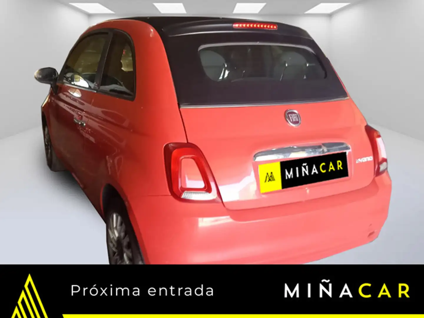 Fiat 500C 1.0 GSE Lounge Rojo - 2