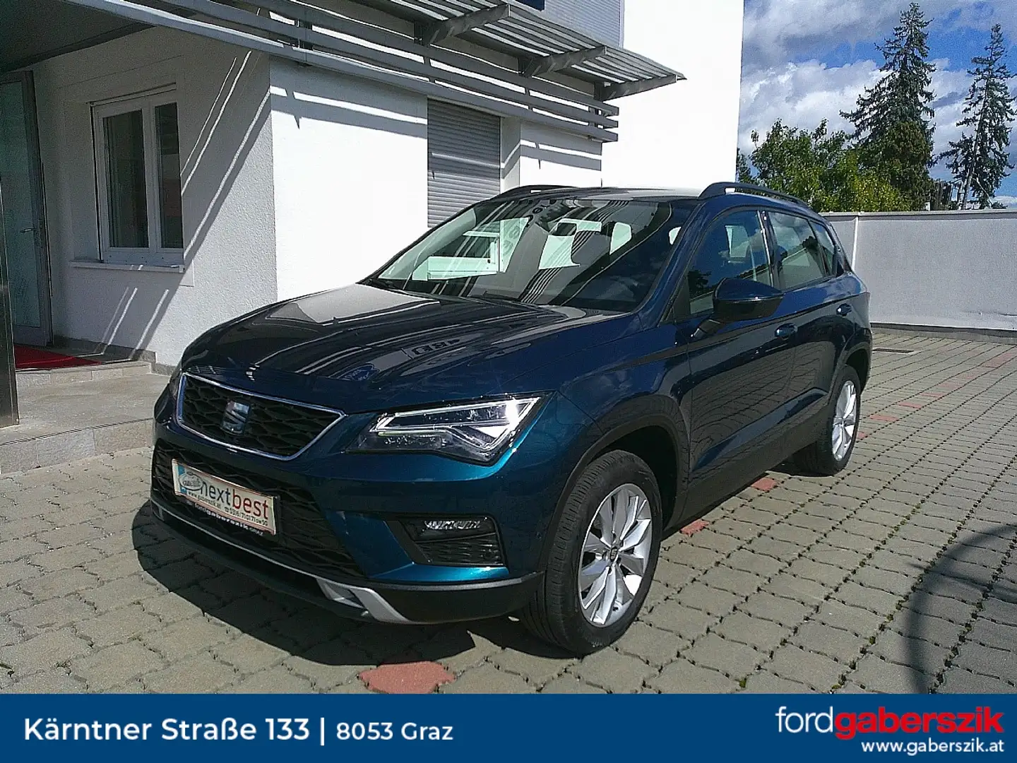 SEAT Ateca 1,5 Style ACT TSI DSG Blau - 1