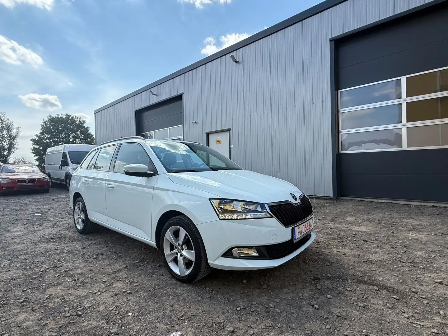 Skoda Fabia Combi Cool Plus Weiß - 1