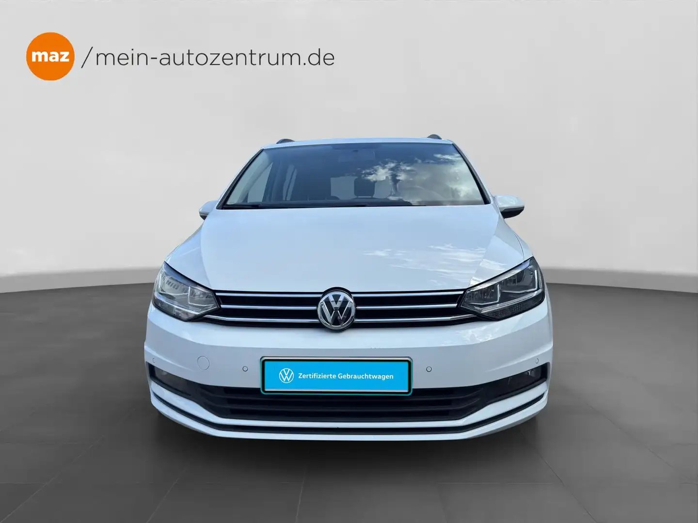Volkswagen Touran 1.4 TSI Comfortline Alu Navi ACC Sitzheizun Weiß - 2