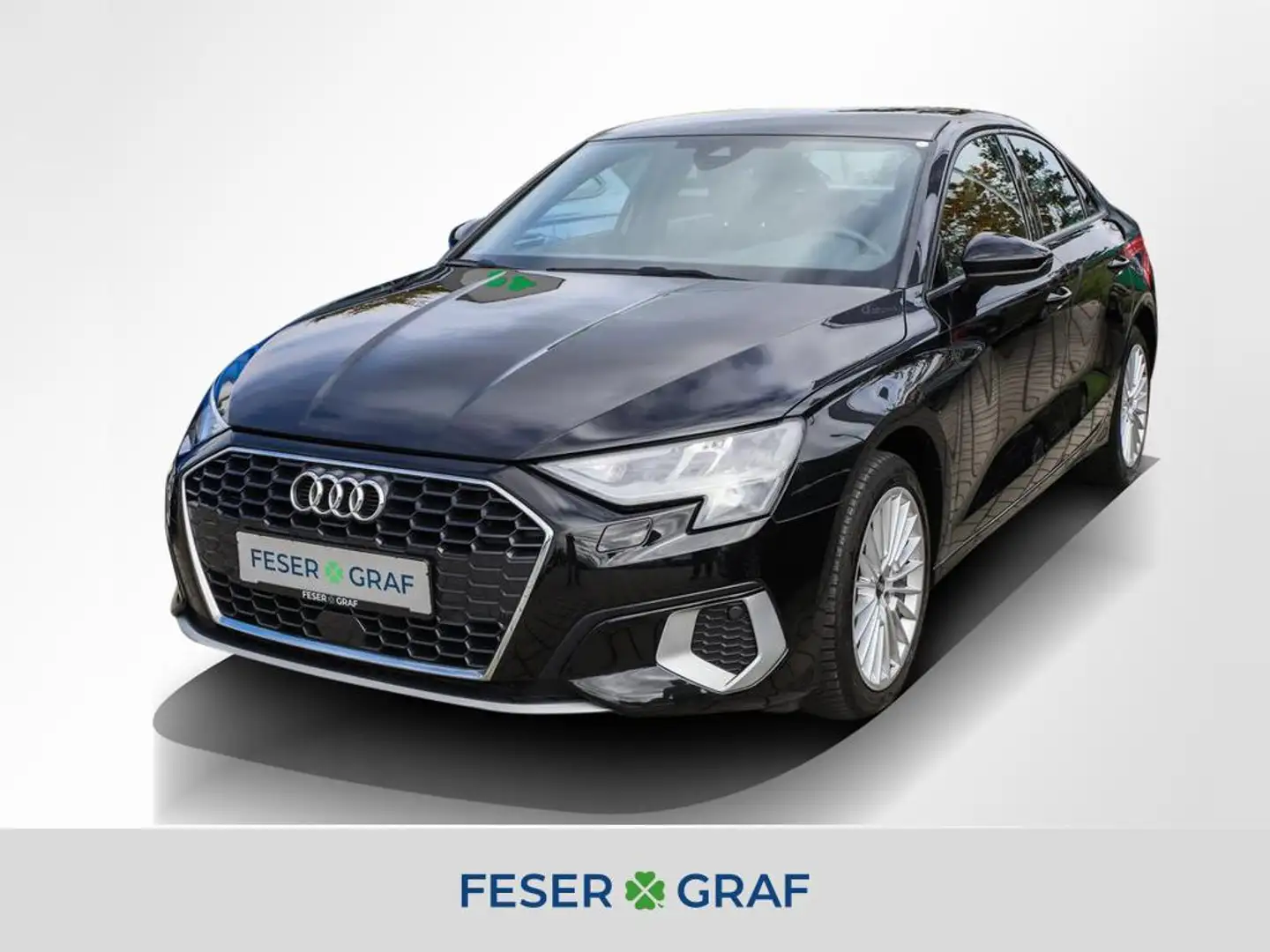 Audi A3 Limousine 2.0 TDI advanced S tronic Digi Schwarz - 1