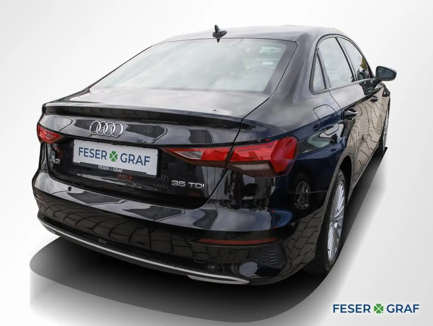 Audi A3 Limousine 2.0 TDI advanced S tronic Digi Schwarz - 2