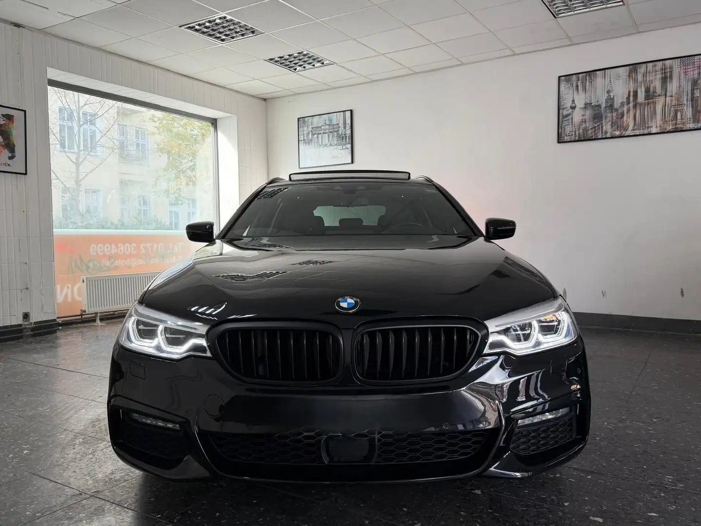 BMW 540 d M-SPORT XDRIVE PANO INDV.SITZE HUD SOFT Zwart - 2