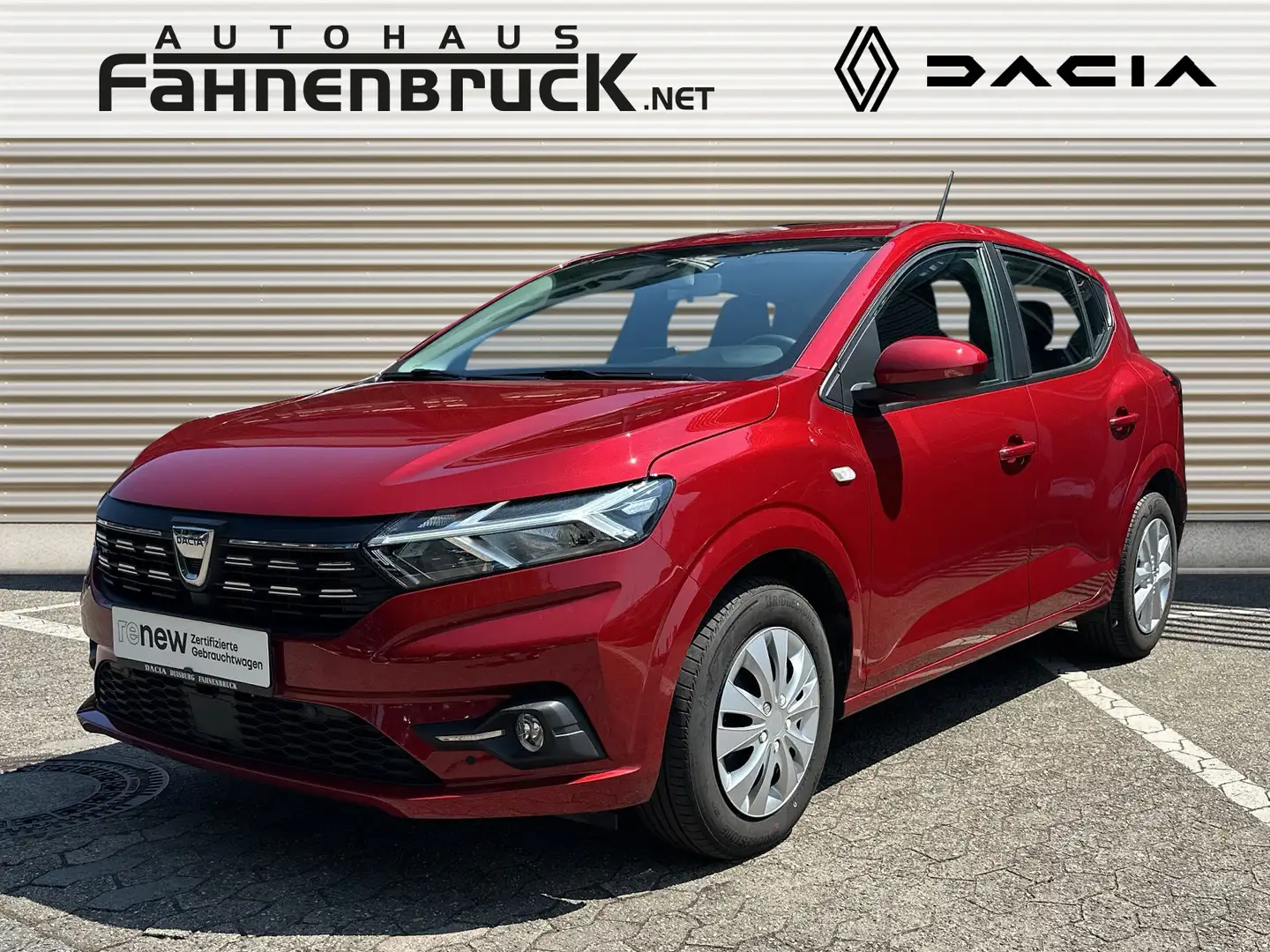 Dacia Sandero Comfort TCe 90 Scheckheft PDC Navi Rojo - 1