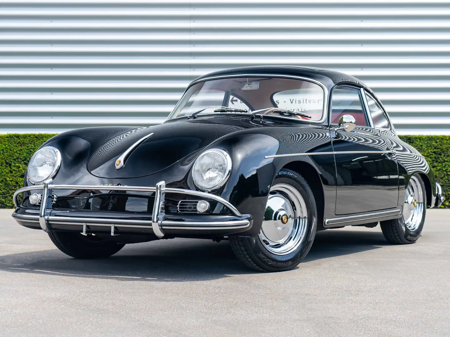 Porsche 356 'Super' A T2 - Sunroof - 75hp - Matching - perfect Чорний - 1