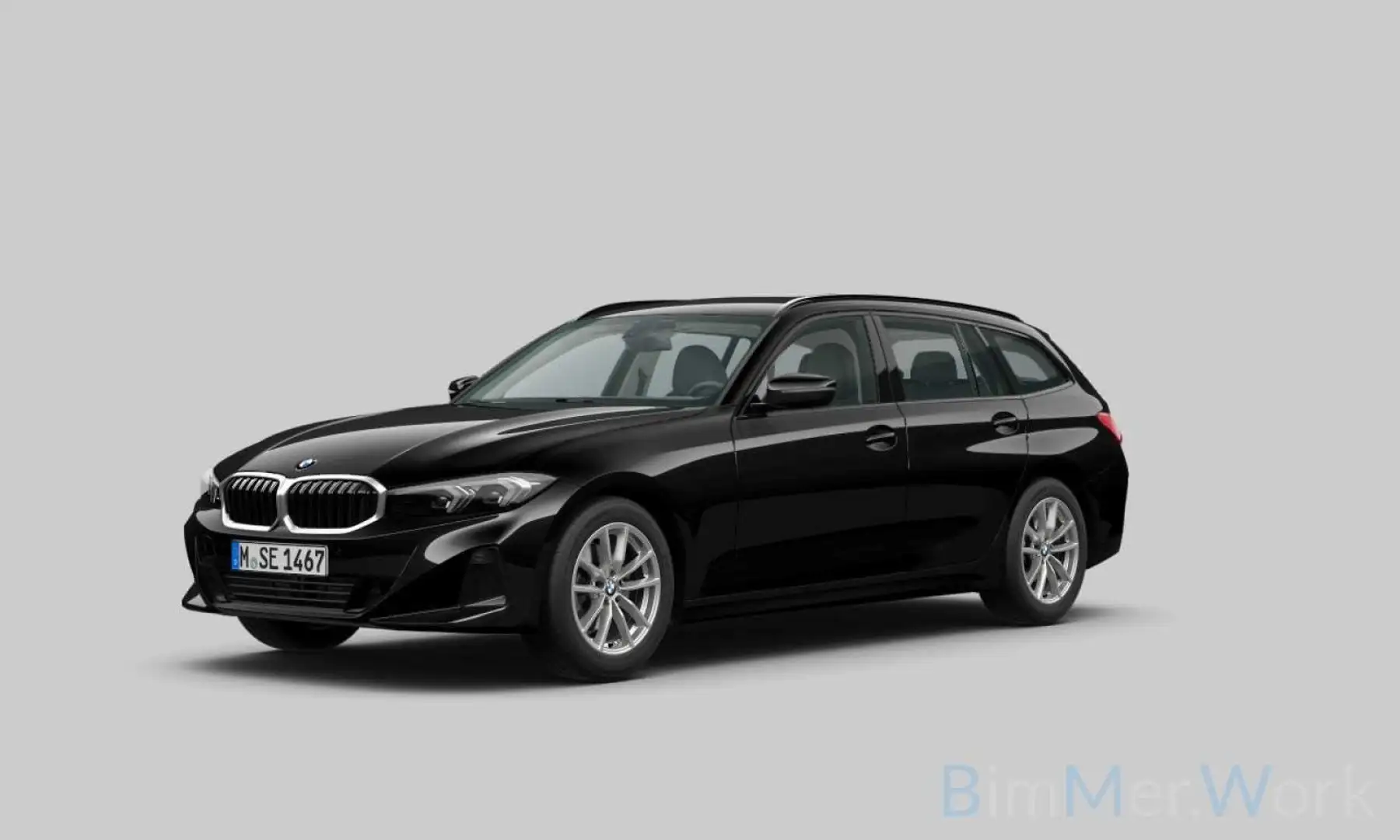 BMW 320 GeschwindigReg AHK DAB Sportsitz Teilleder Schwarz - 1