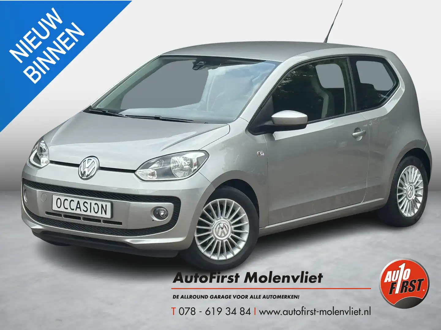 Volkswagen up! 1.0 high up! BlueMotion I INCL. € 850,00 AFL.KOSTE Grijs - 1