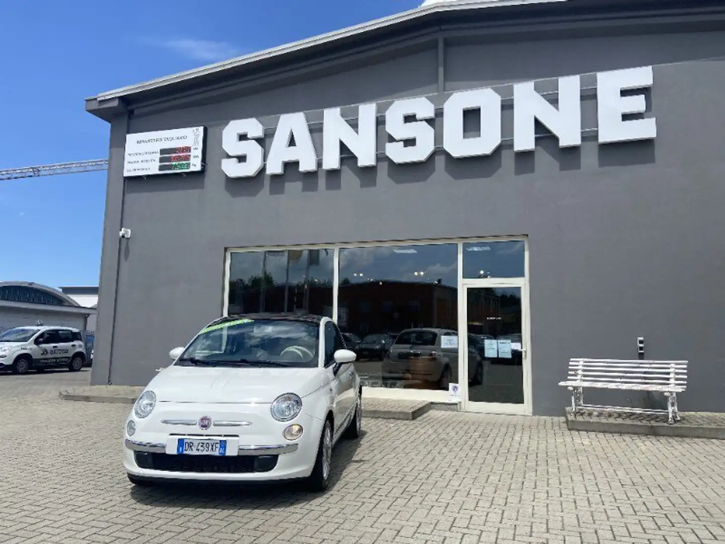 Fiat 500 500 1.2 Lounge Bianco - 1