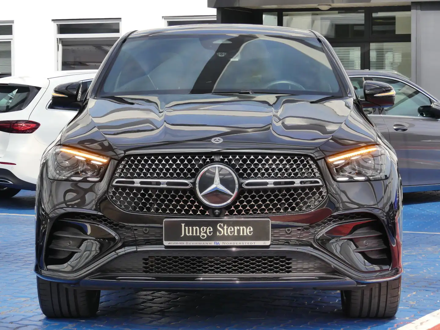 Mercedes-Benz GLE 450 GLE 450d 4M Coupé StdHzg+Panorama+AHK+AirBalance Negro - 2