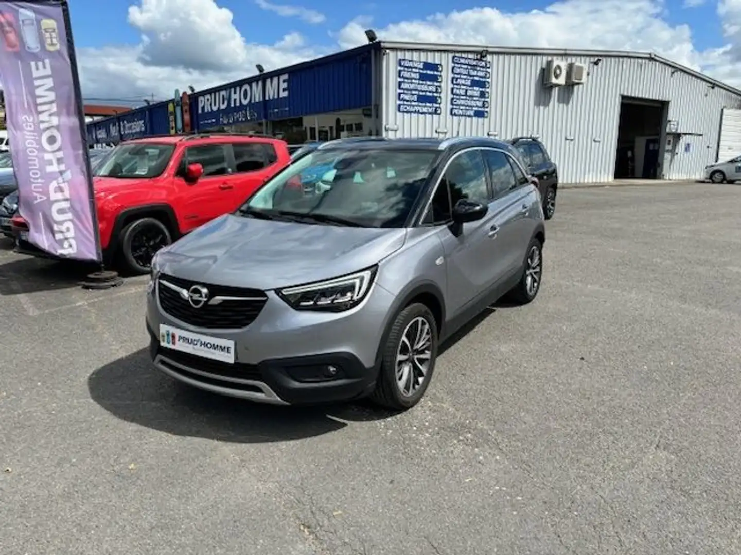 Opel Crossland X 1.2 TURBO 130CH ULTIMATE Gris - 1