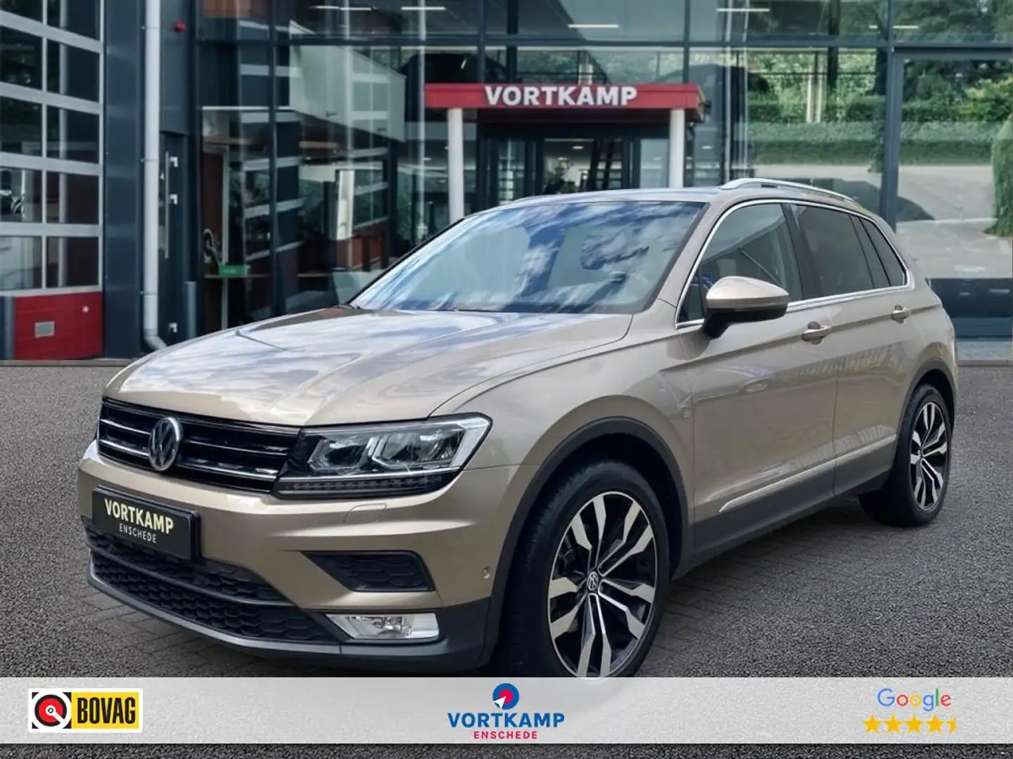 Volkswagen Tiguan 1.4 TSI DSG COMFORTLINE TREKHAAK/CAMERA/ACC/CARPLA Grijs - 1