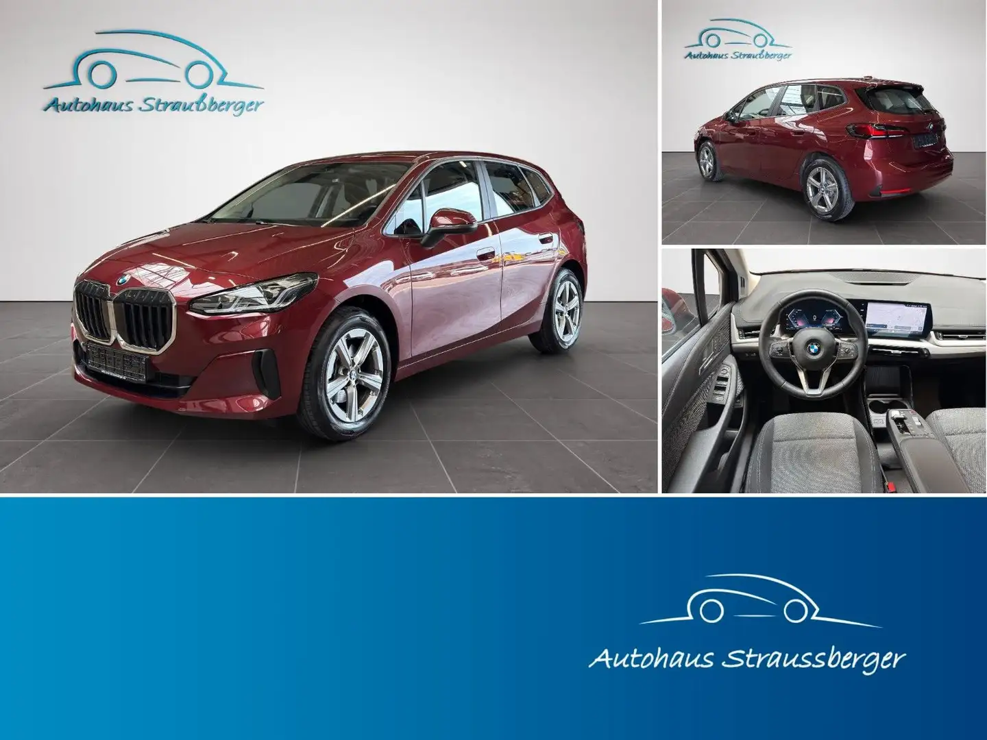 BMW 218 AHK adpt.LED KZU SHZ Memory Rot - 1