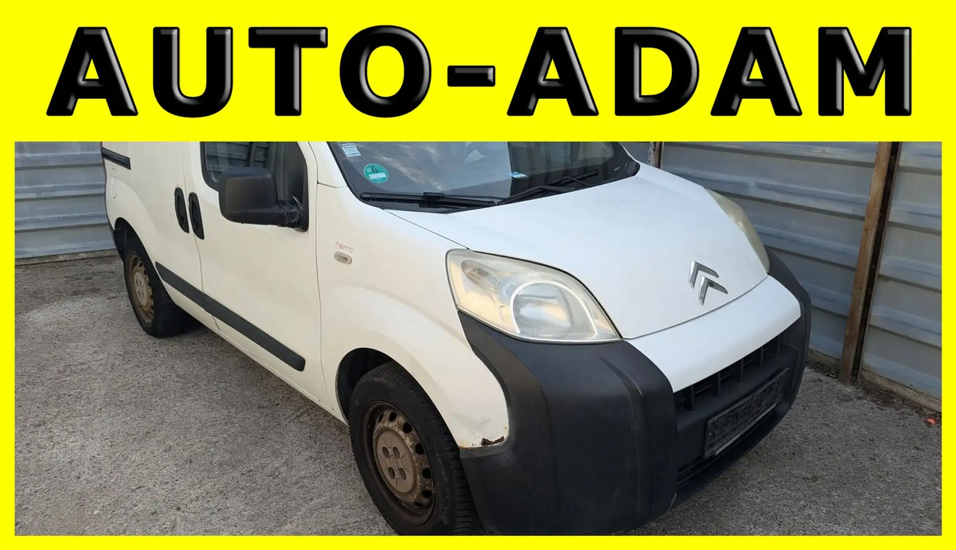 Citroen Nemo 1.4 Benzin*LKW*2 Sitze*2 Hand* Weiß - 1