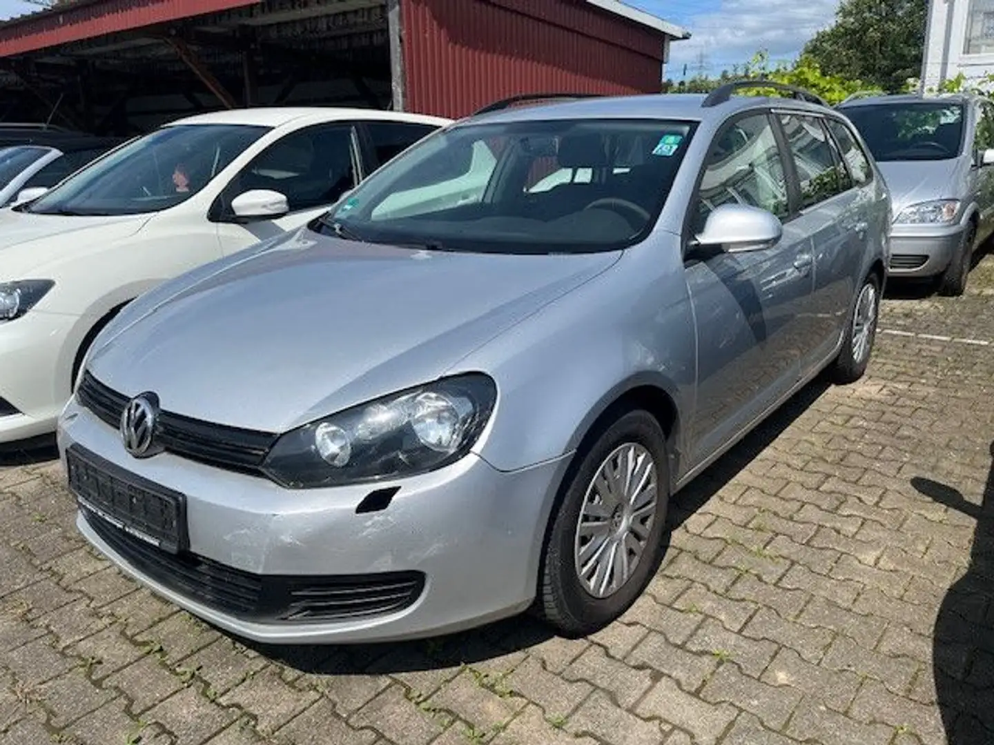Volkswagen Golf VI Variant Trendline BlueMotion * 2.HAND * Silber - 1