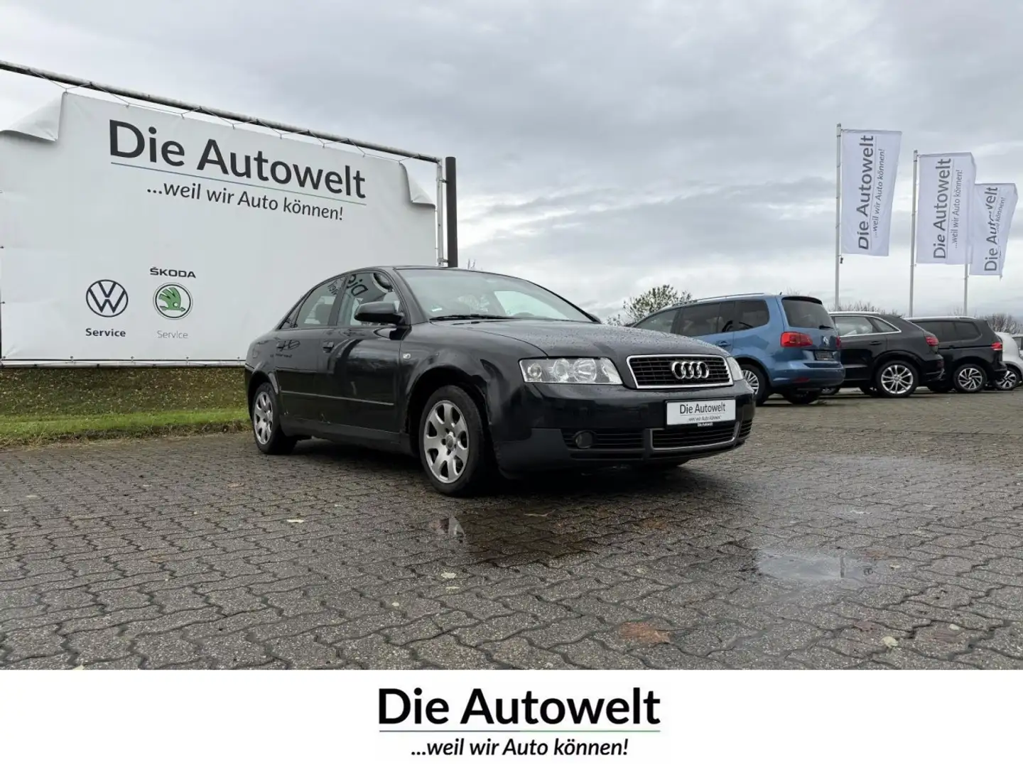 Audi A4 Lim. 1.9 TDI PDC KLIMA ZV ISOFIX 5-GANG ESP Klima Schwarz - 1