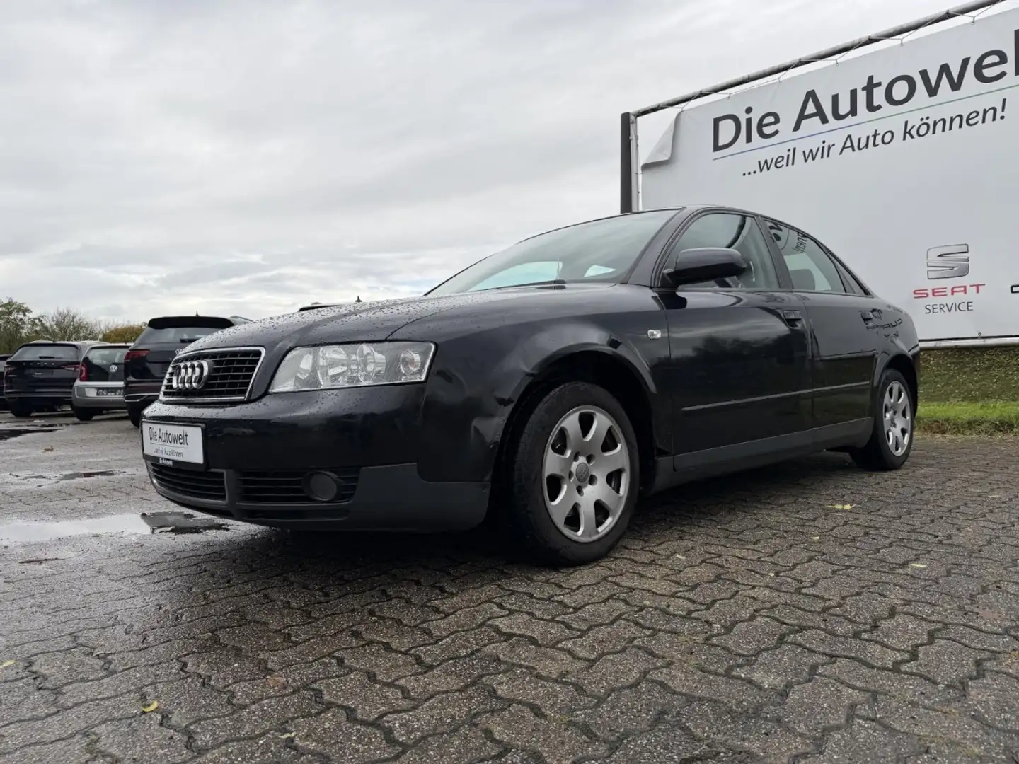 Audi A4 Lim. 1.9 TDI PDC KLIMA ZV ISOFIX 5-GANG ESP Klima Zwart - 2
