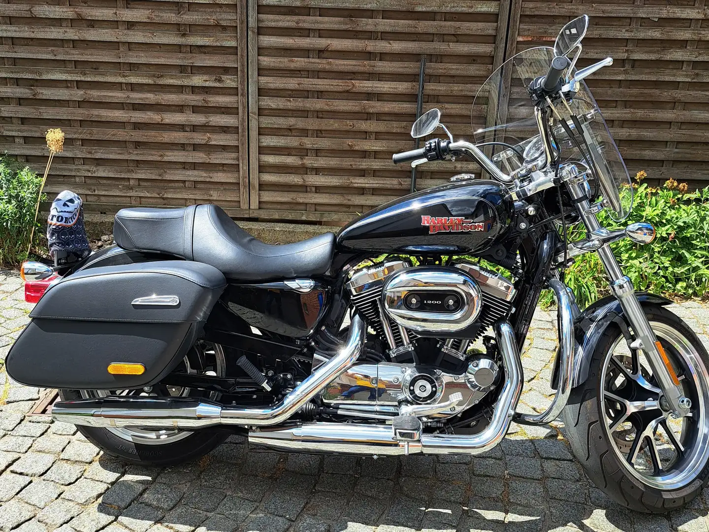 Harley-Davidson Sportster 1200 1200 Custom T Superlow Чорний - 2