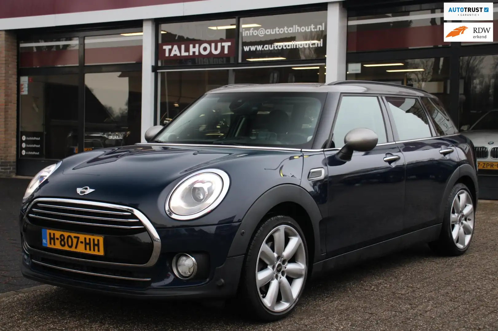 MINI Cooper Clubman Mini 1.5 Chili | Automaat, HUD, Leer, Memory stoel Blau - 1