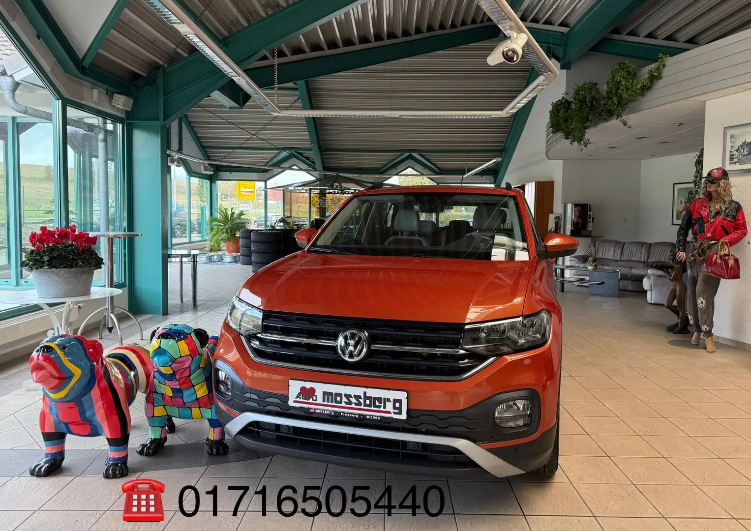 Volkswagen T-Cross Life*Design-Paket "Energetic Orange" Orange - 1