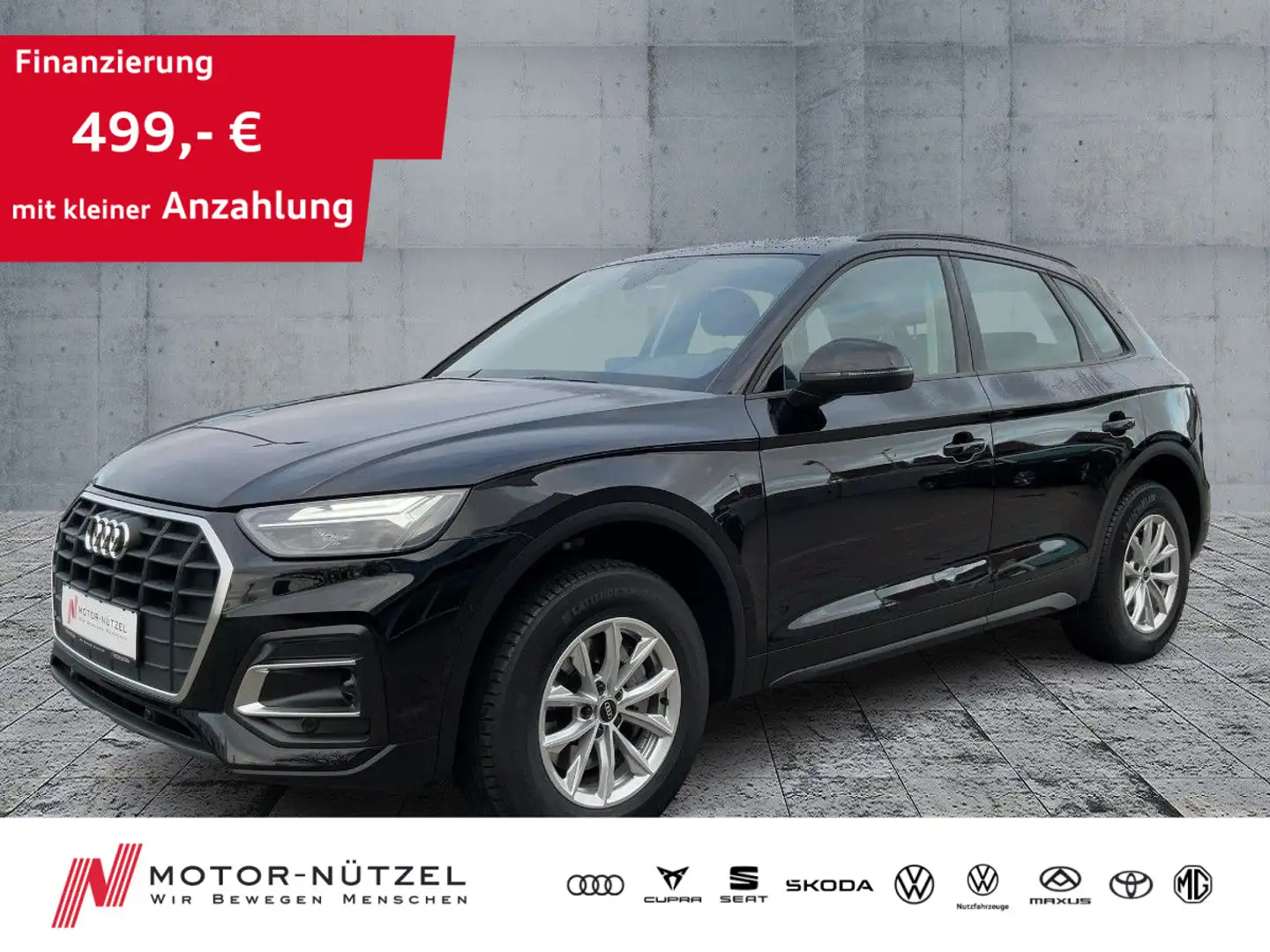 Audi Q5 40 TFSI QU S-TRONIC LED+2xPDC+GRA+LM+DAB Schwarz - 1