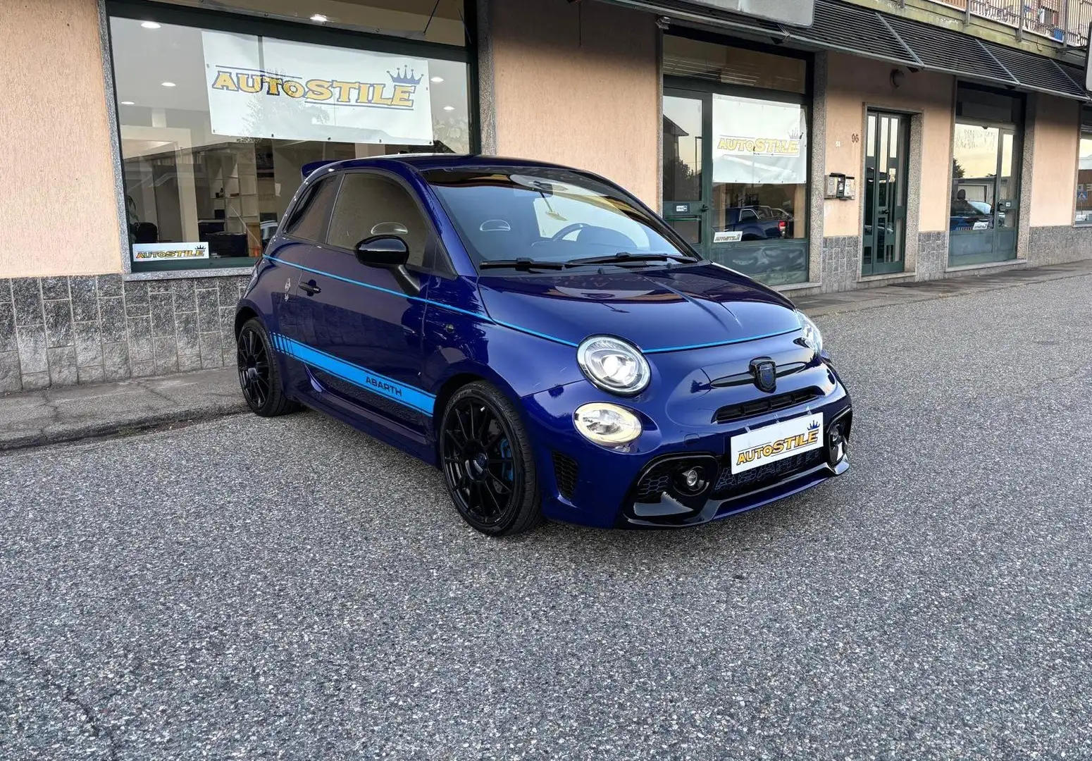 Abarth 595 1.4 T-Jet 145cv 70° Anniversario - Record Monza Blu/Azzurro - 2