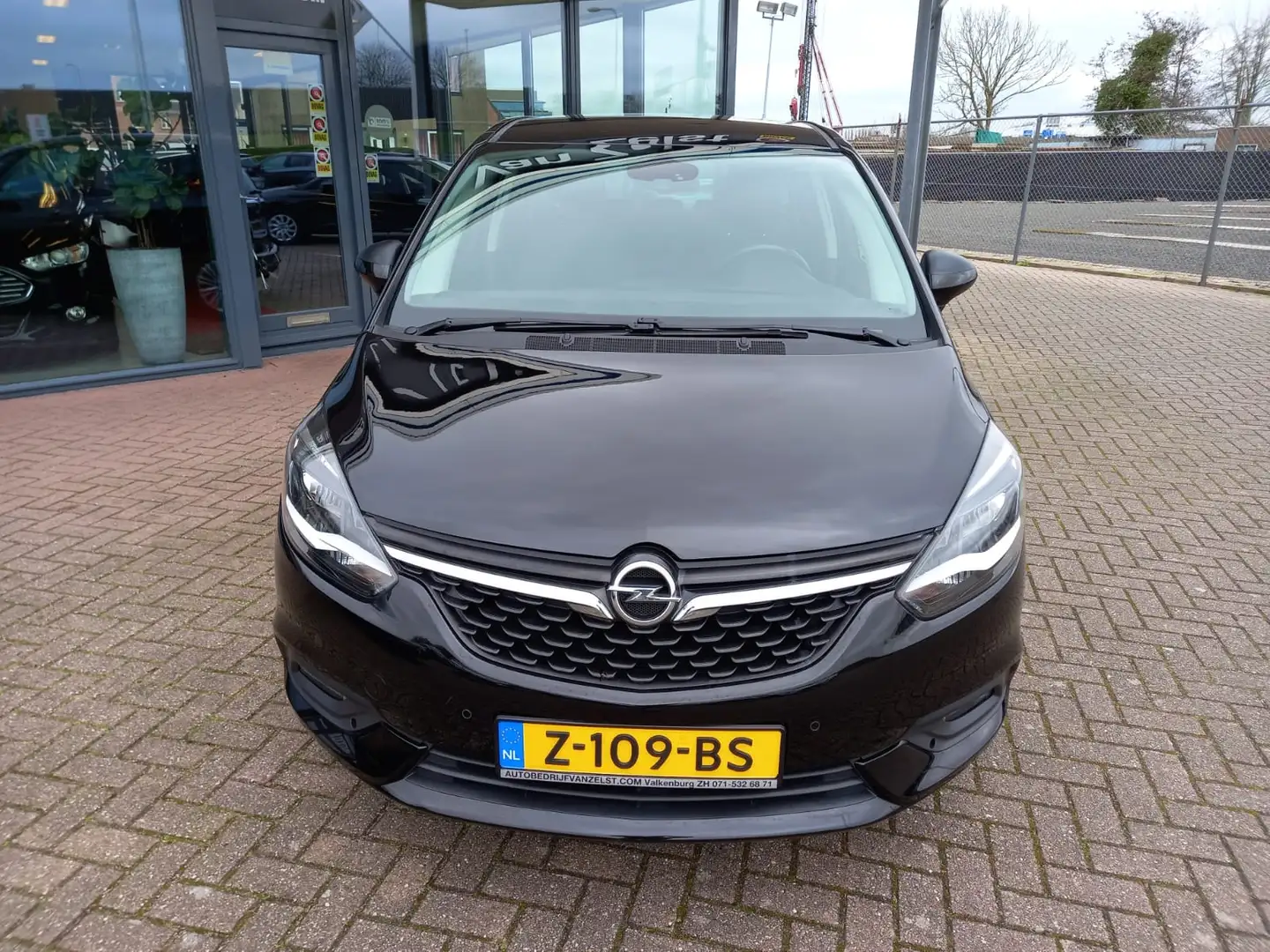Opel Zafira 1.4 Turbo Online Edition 7p 140PK!. Airco(automati Zwart - 2