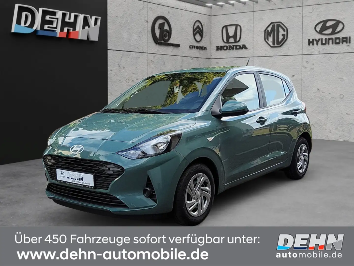 Hyundai i10 Select Mj25 1.0 Navi Apple CarPlay Android Auto Mu Grün - 2