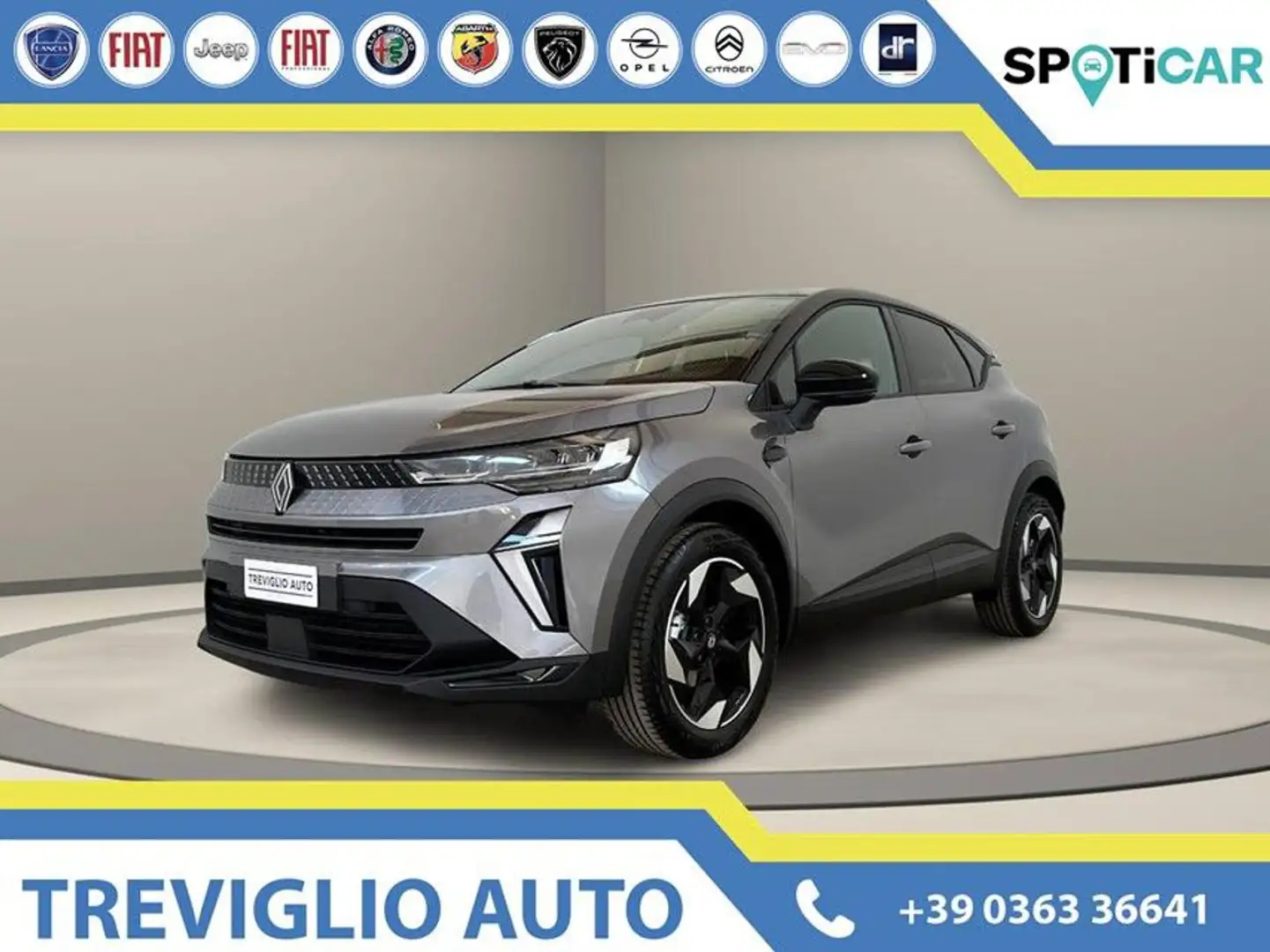 Renault Captur ECO-G 100 CV Techno Grijs - 1