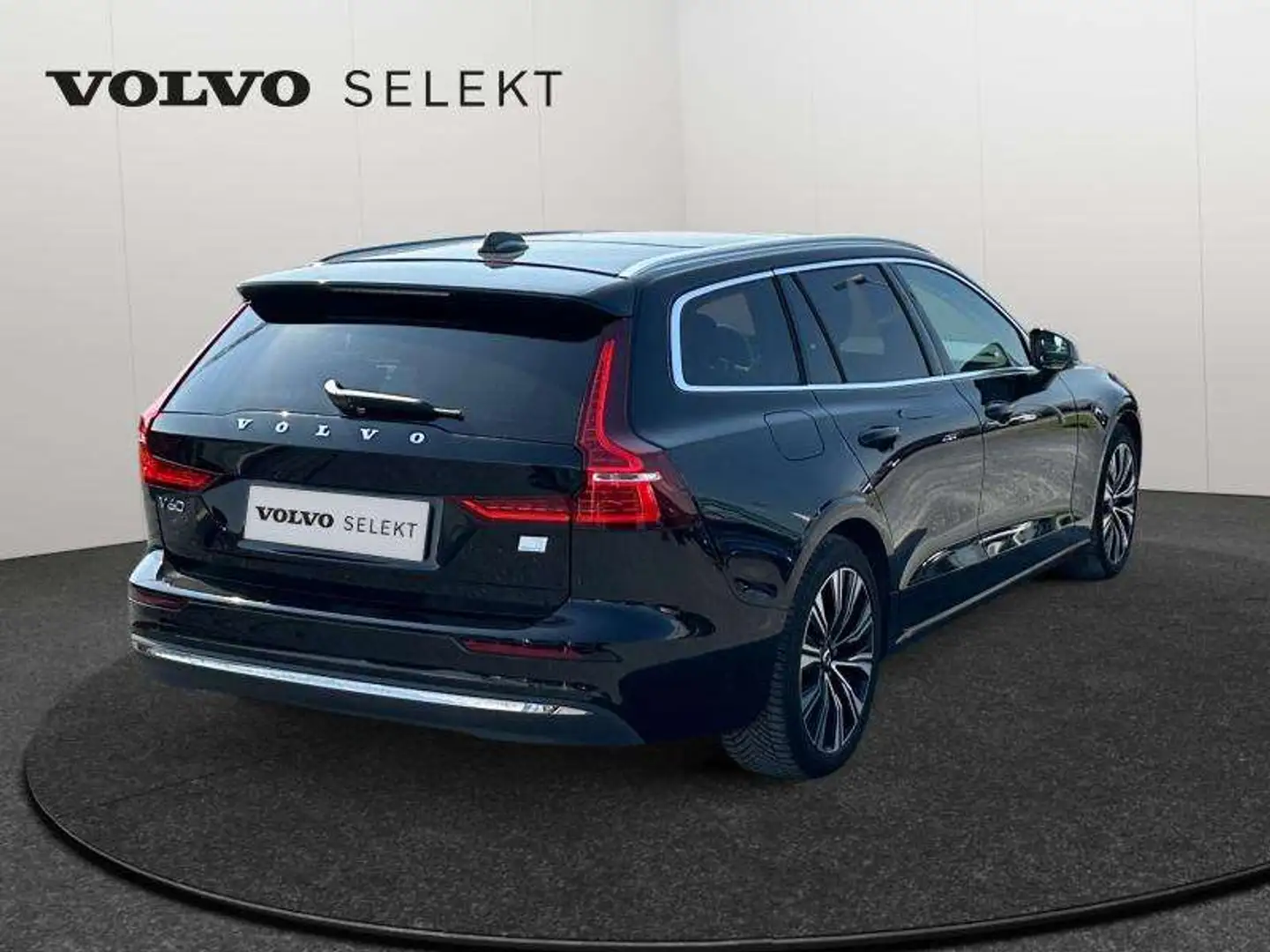 Volvo V60 T6 Inscription / Hybride Bleu - 2