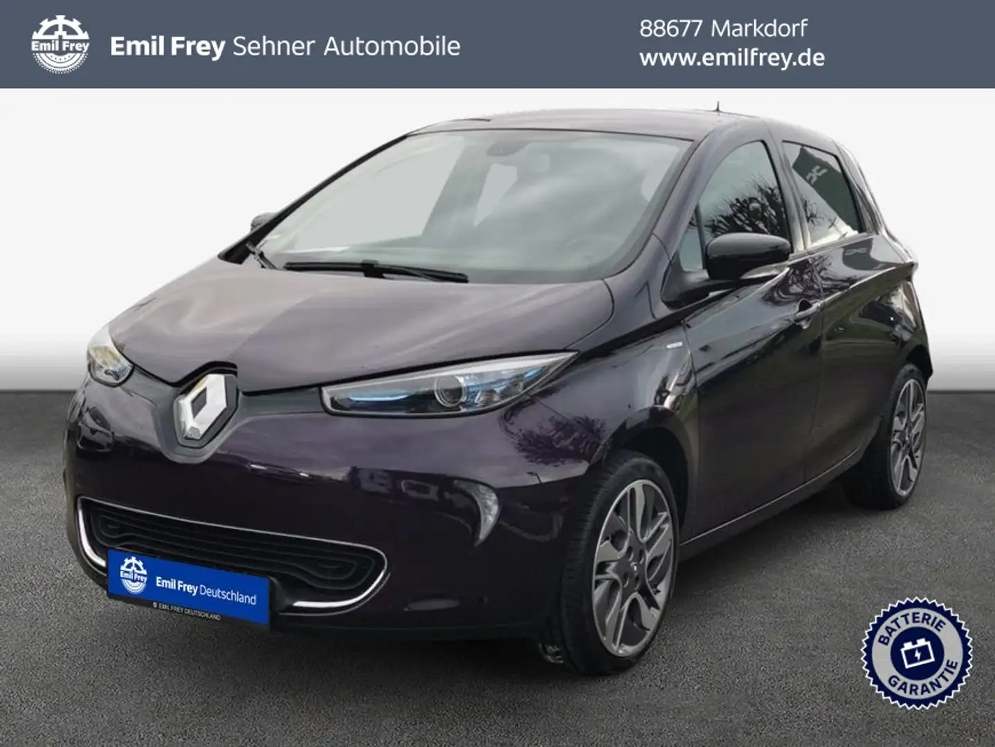 Renault ZOE (ohne Batterie) 41 kwh Life mit LIMITED Paket - 1