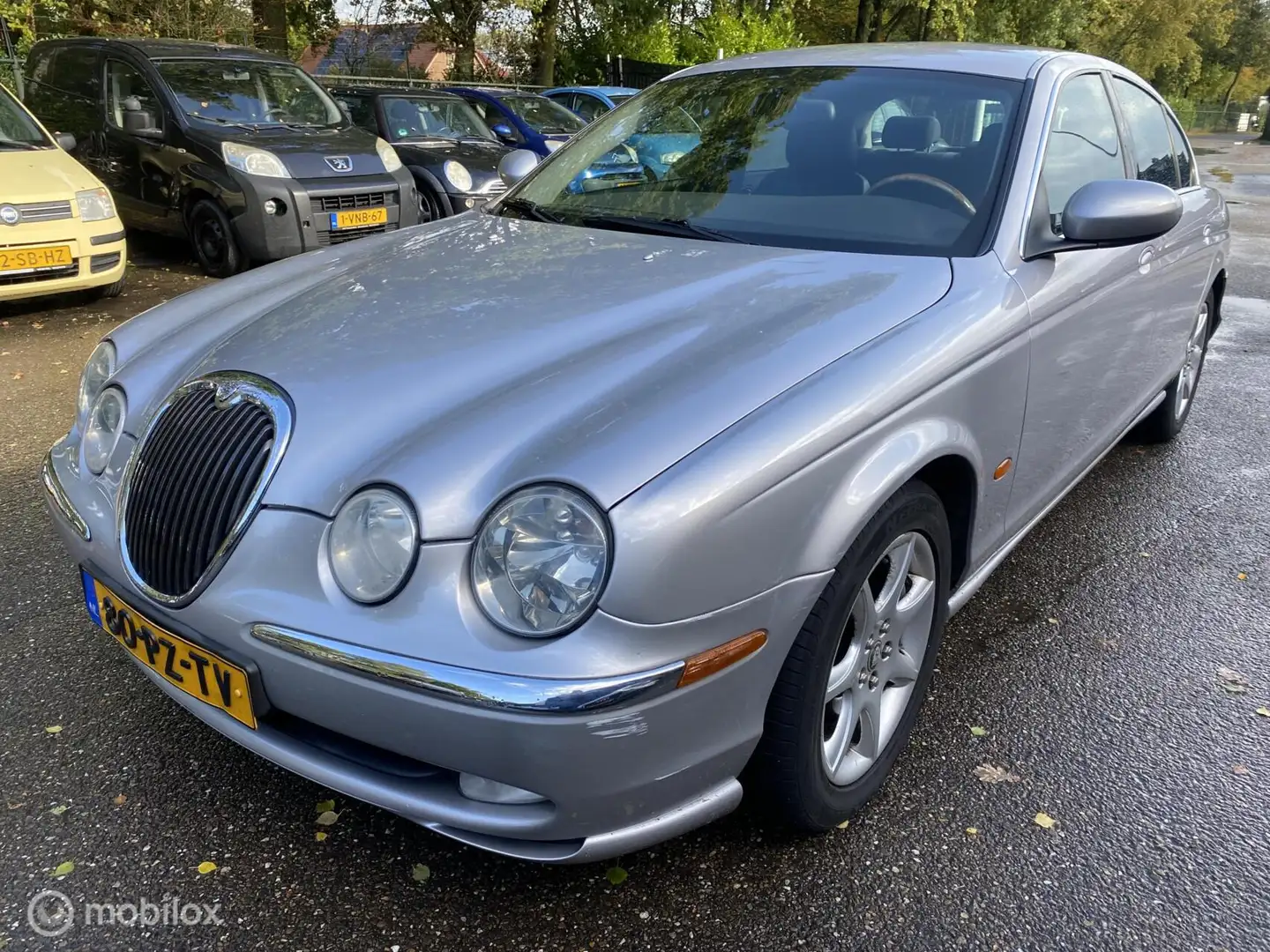 Jaguar S-Type 2.5 V6 Executive 239.DKM ECC LEDER NAVI PDC TREKHA Grijs - 2