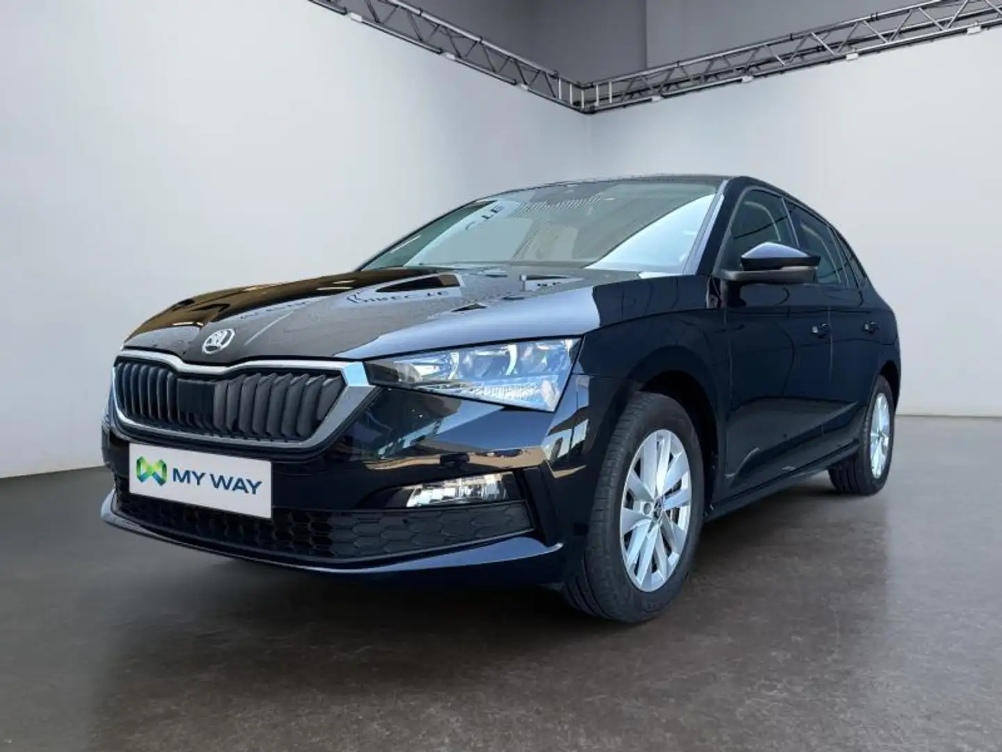 Skoda Scala Ambition*Boite auto*Carplay*Capteurs Ar*Clim*TVAC Noir - 1