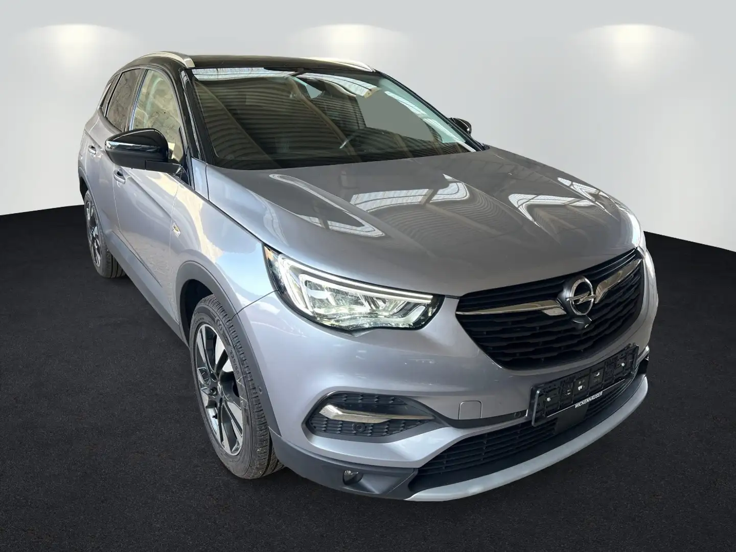 Opel Grandland 1.2 Elegance 360 ParkAss.Temp BT Klim Argent - 2