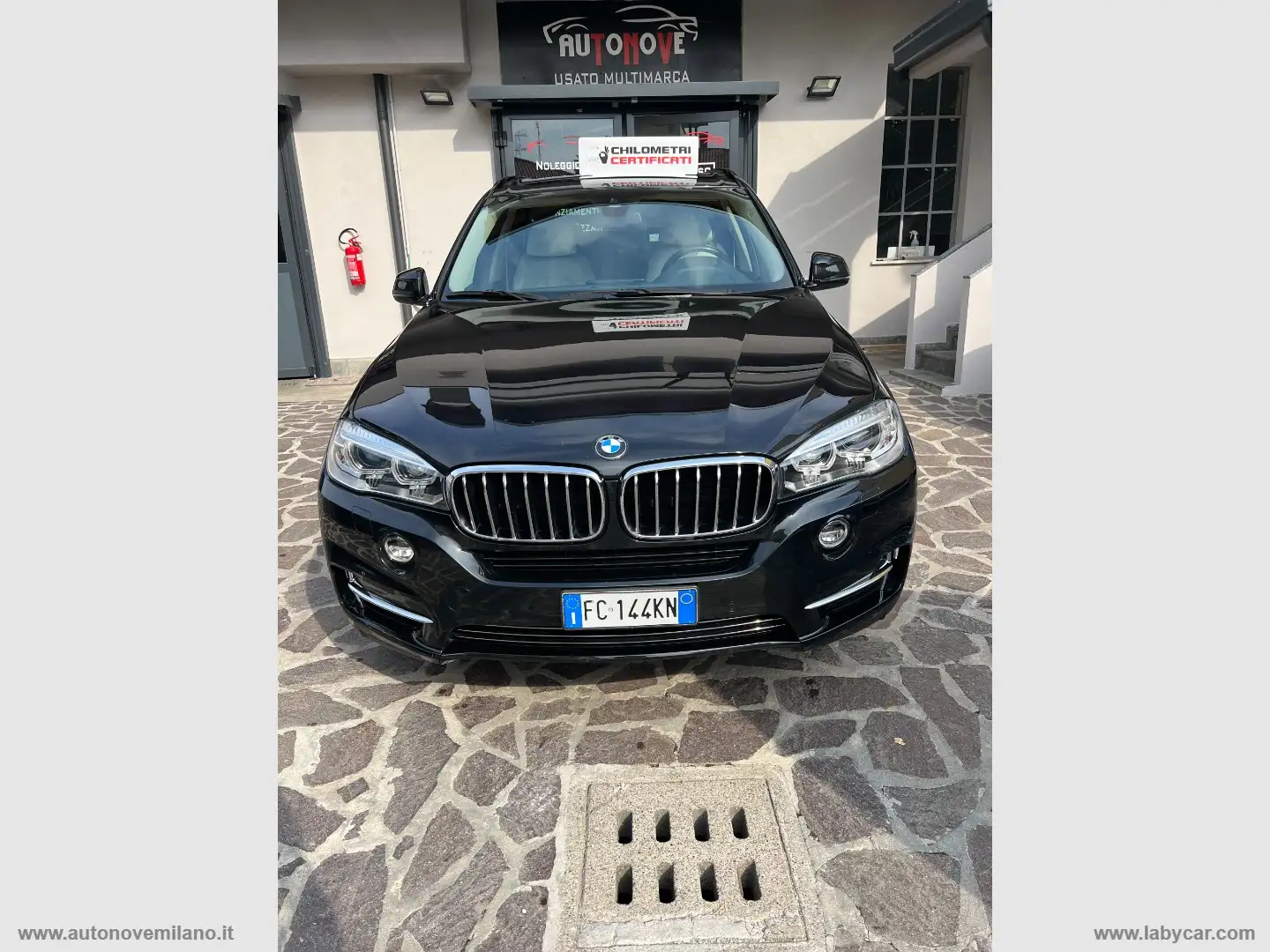 BMW X5 xDrive25d xLine WWW.AUTONOVEMILANO.IT Nero - 1