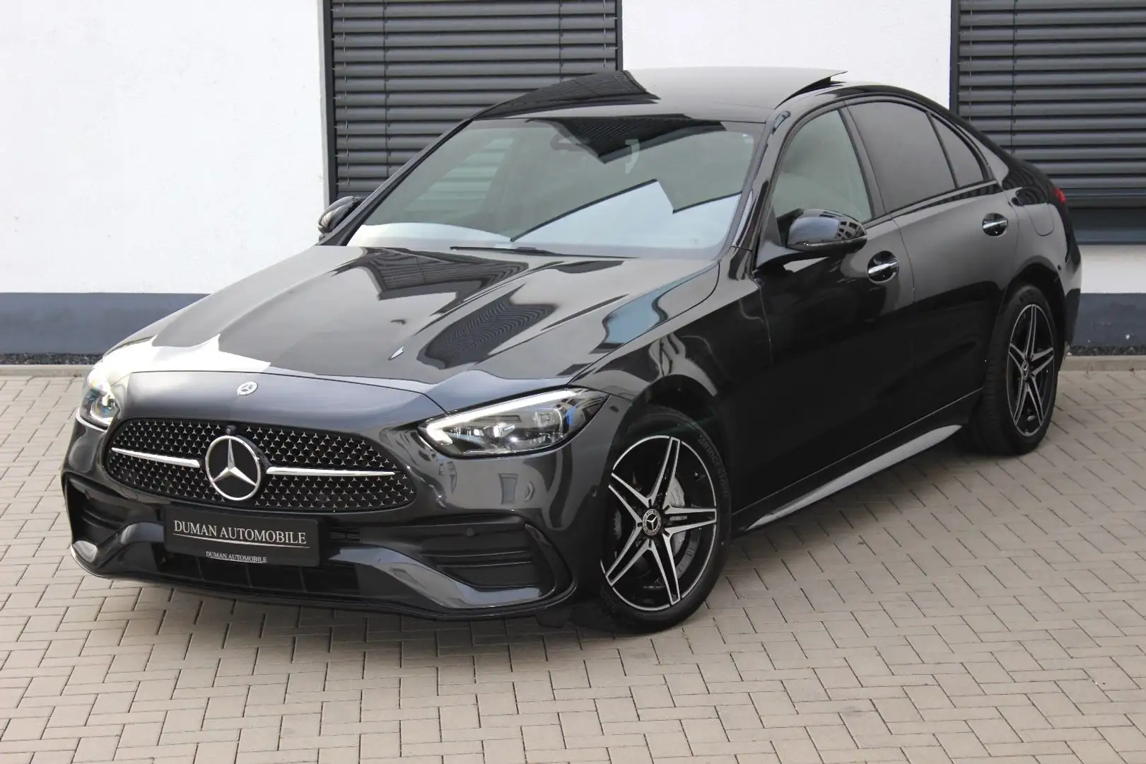 Mercedes-Benz C 300 e 9G AMG-PAKET PANO HUD MEMORY 360° Gris - 1