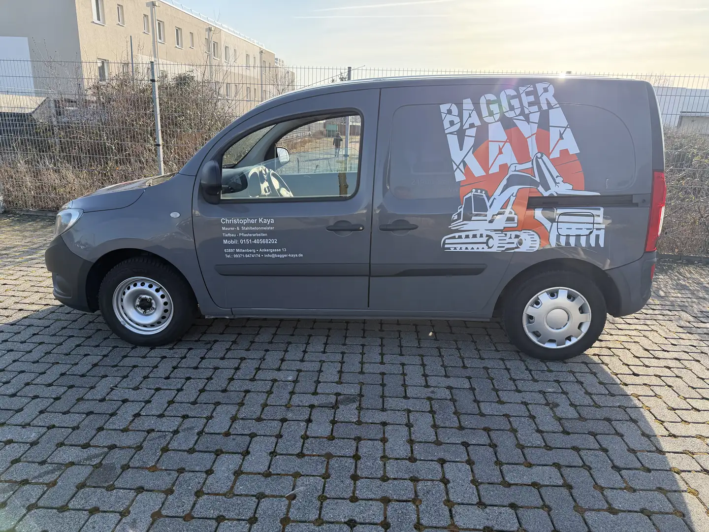 Mercedes-Benz Citan 109 CDI lang LKW. KASTEN .TÜV.08.2027 Gris - 2