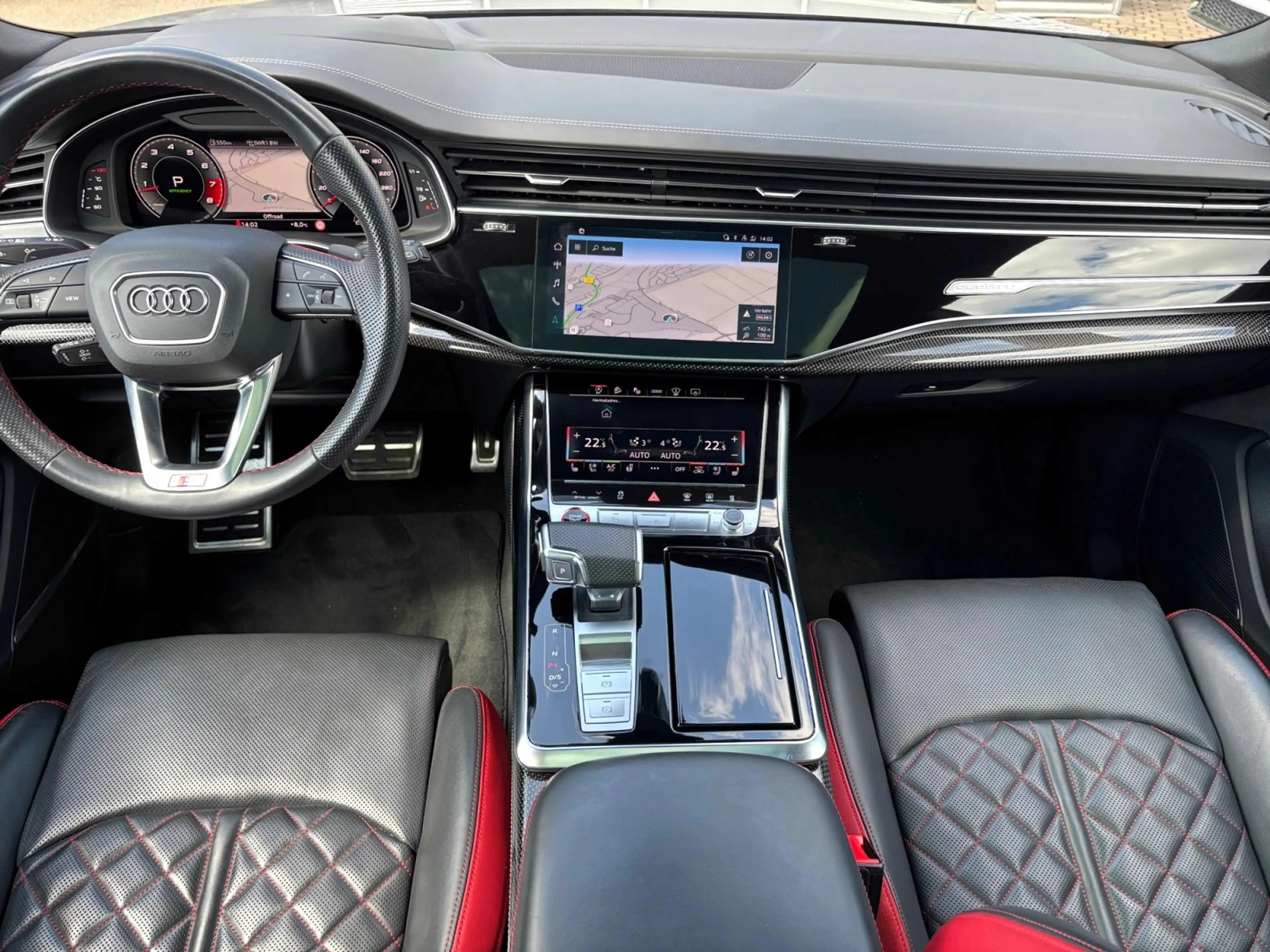 Audi SQ8 4.0 TFSI quattro AHK Pano Carbon Nachtsicht ACC 3 — photo 10