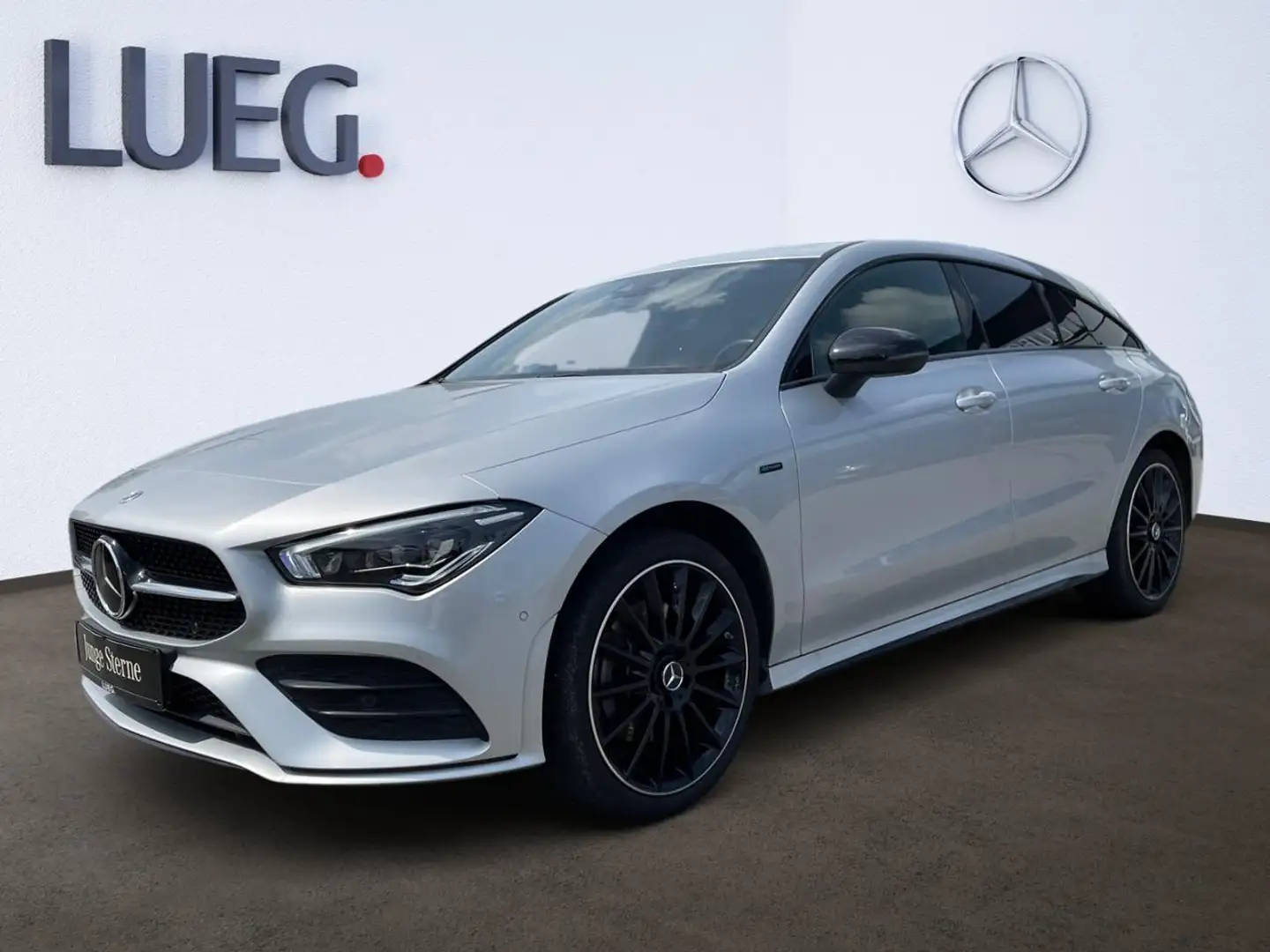Mercedes-Benz CLA 250 e SB AMG-EDITION+LED+NIGHT+INFOTAINMENT Srebrny - 2