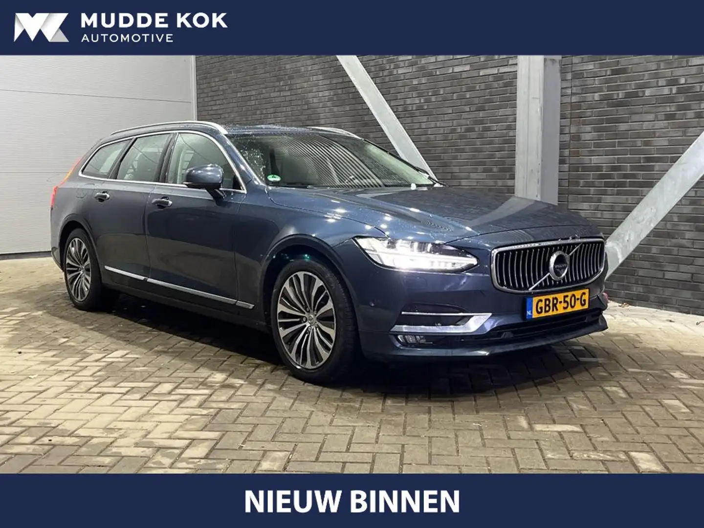 Volvo V90 T5 Inscription | Bowers&Wilkins | Luchtvering Acht Bleu - 1