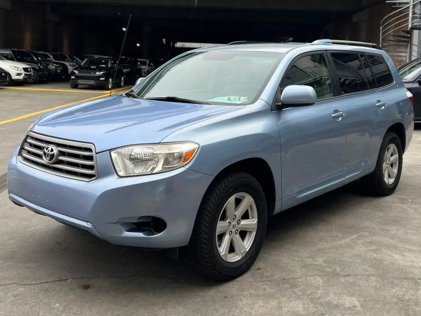 Toyota Highlander 4WD-ONLY FOR EXPORT OUT OF EUROPE Blauw - 1