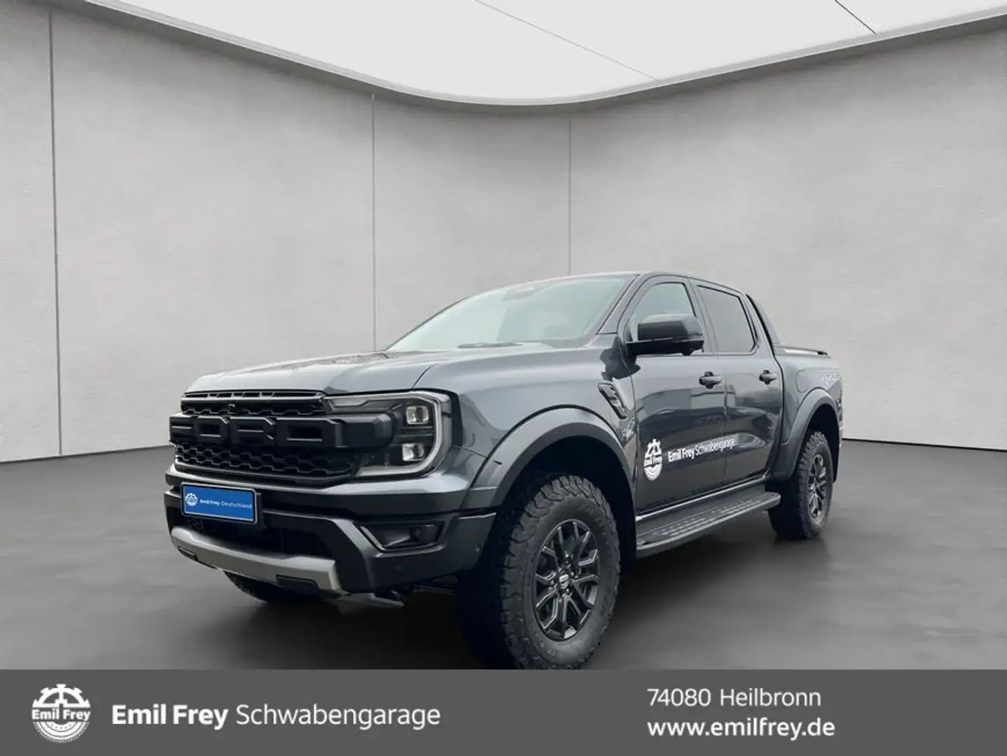 Ford Ranger 3,0 l EcoBoost Doppelkabine Autm. Raptor Grau - 1