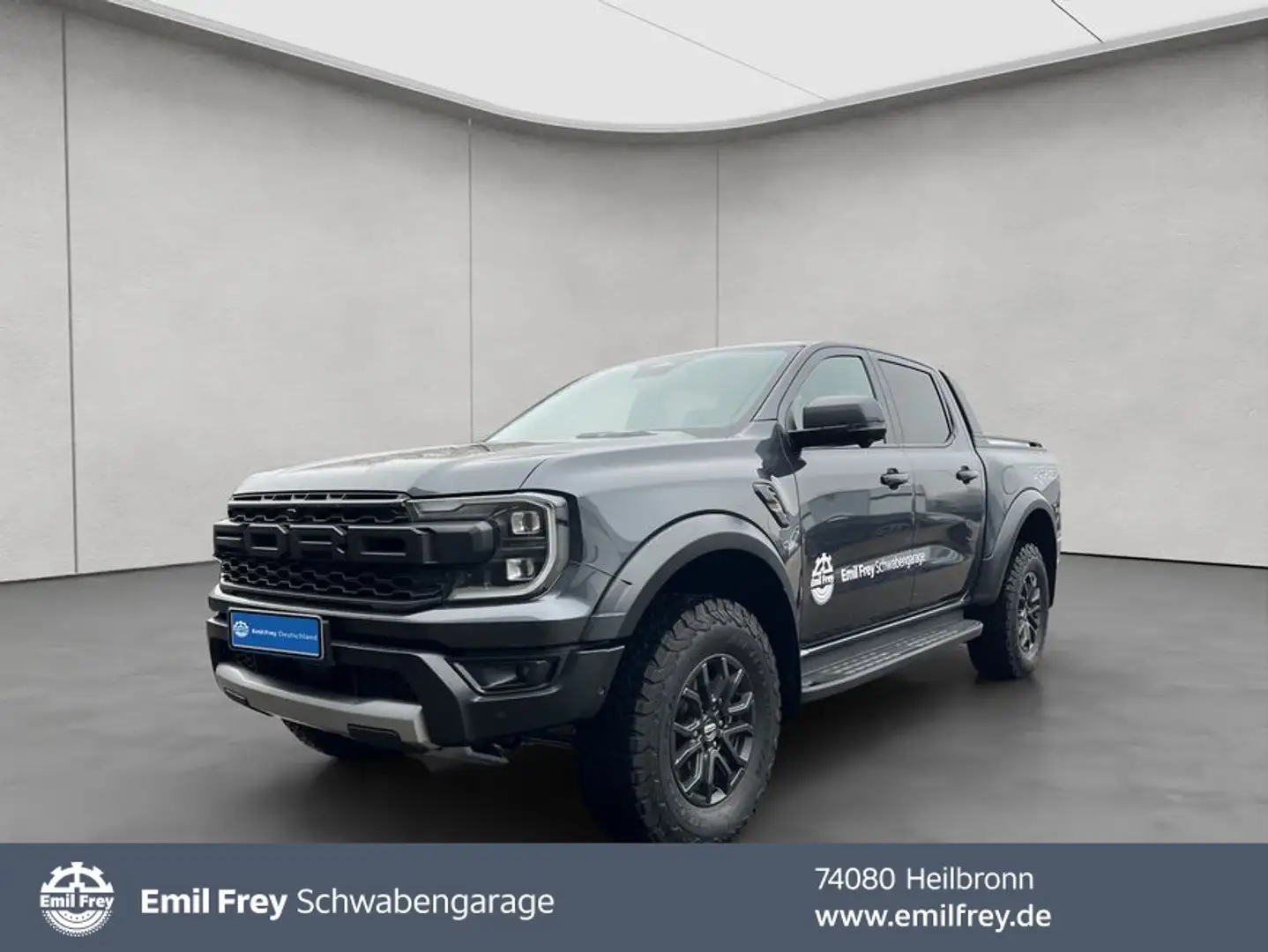 Ford Ranger 3,0 l EcoBoost Doppelkabine Autm. Raptor Grau - 1