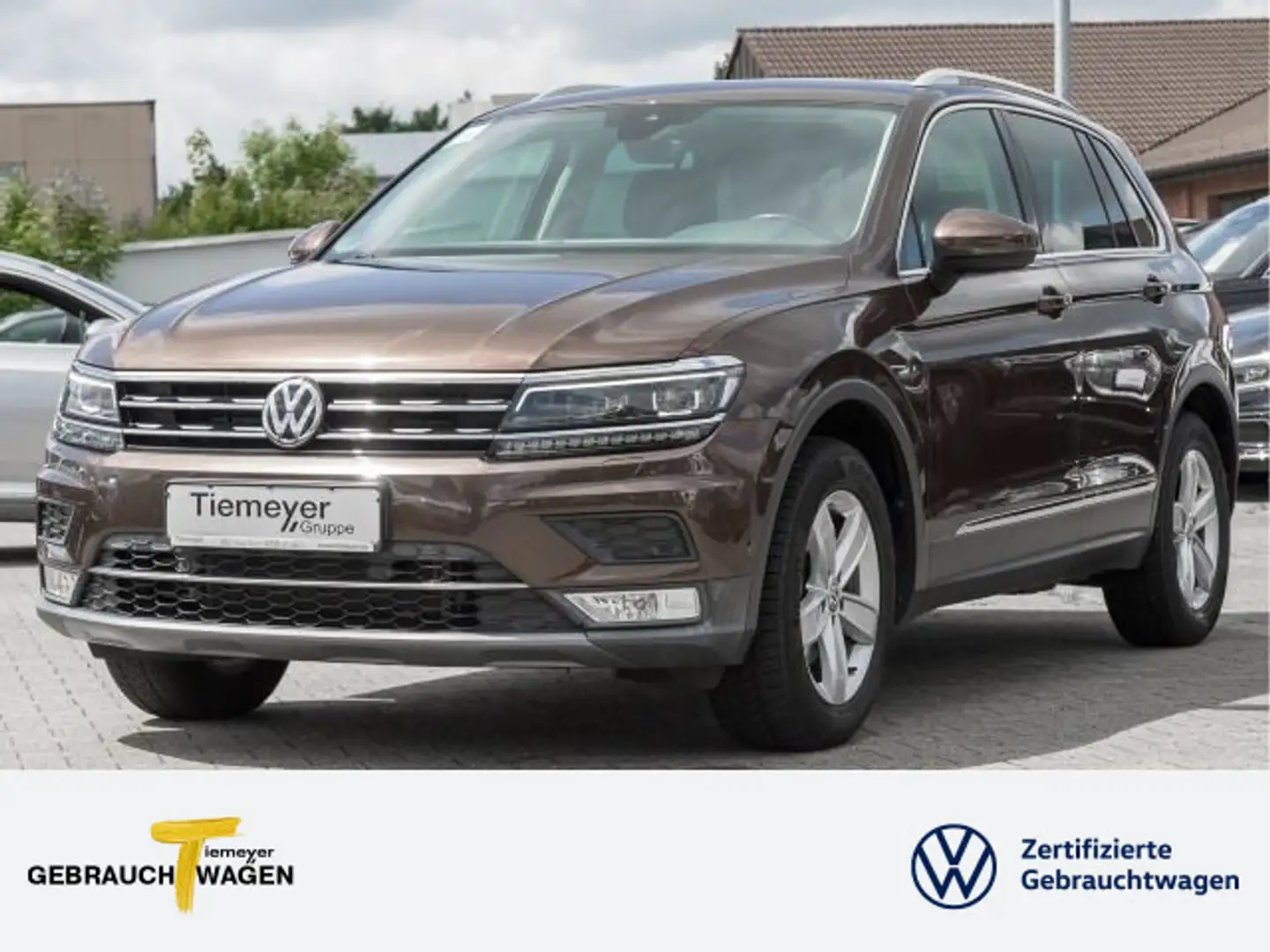 Volkswagen Tiguan 2.0 TDI DSG HIGHLINE NAVI LEDER KAMERA PA Braun - 1