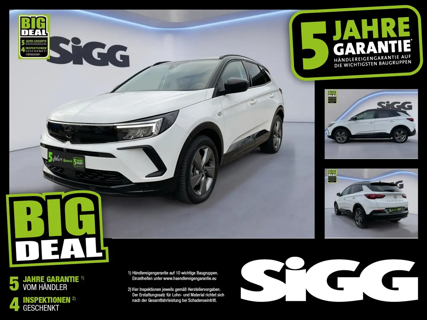 Opel Grandland 1.6 GS Plugin Hybrid inkl. Wallbox Blanc - 1