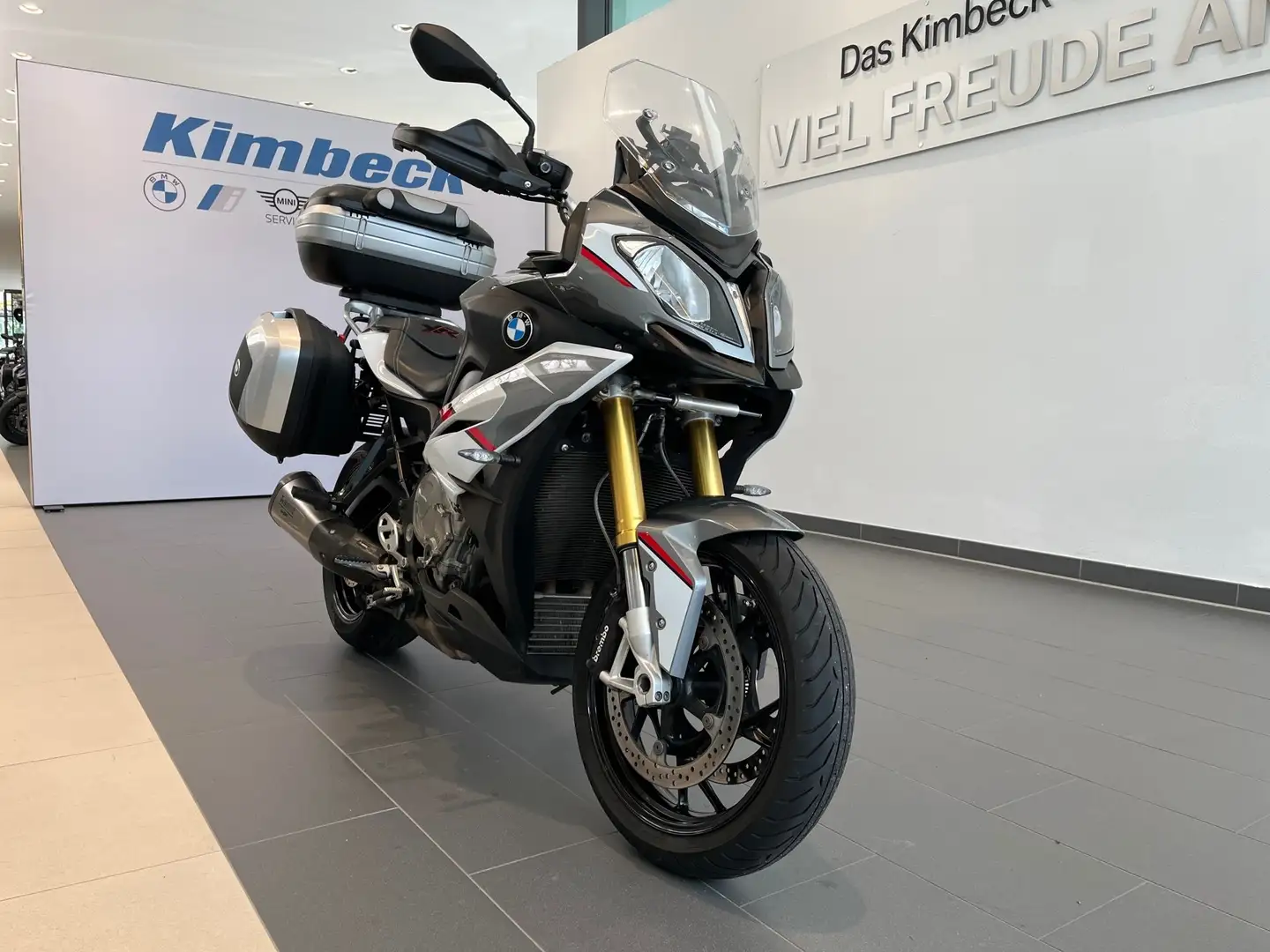 BMW S 1000 XR 3 Koffer/Akrapovic/Touren/Dynamic Paket Сірий - 2