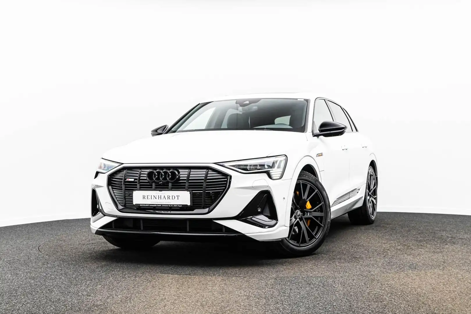 Audi e-tron 55 2x S LINE BLACK MATRIX/ACC/PANO/360° Blanc - 1