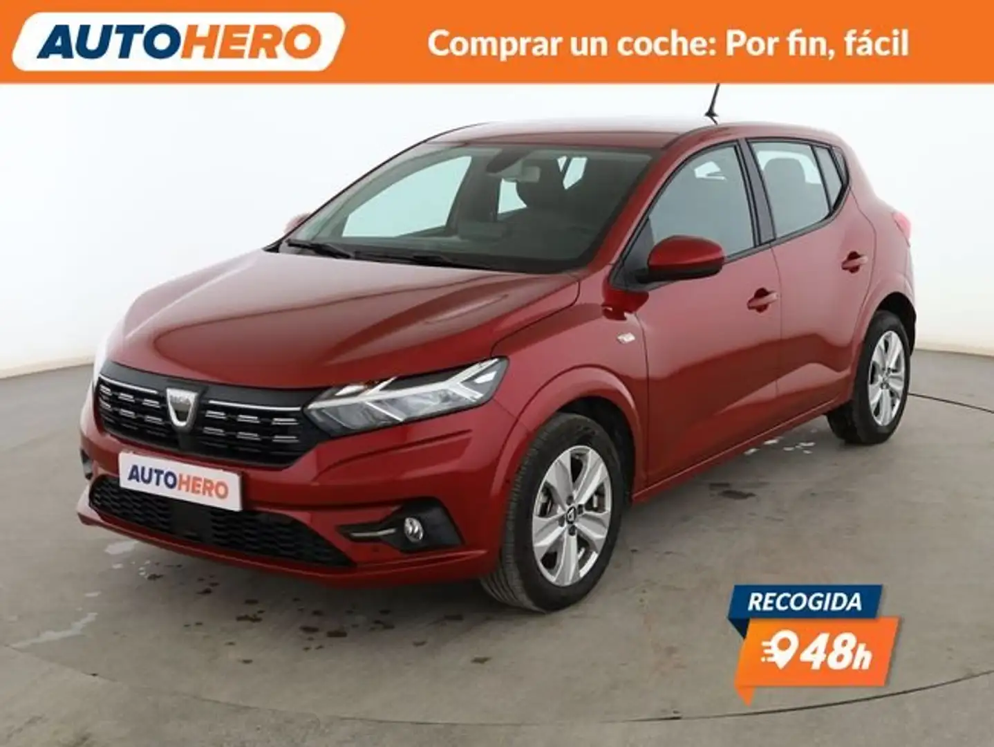 Dacia Sandero TCe Comfort 67kW Rojo - 1