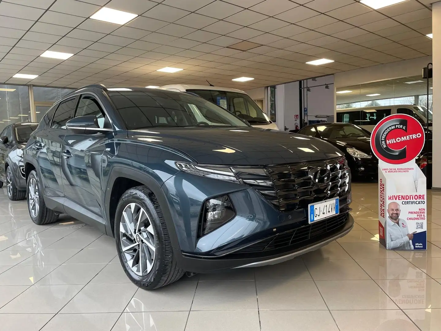 Hyundai TUCSON Tucson III 1.6 crdi 48V Xline  C. MANUALE Grigio - 1